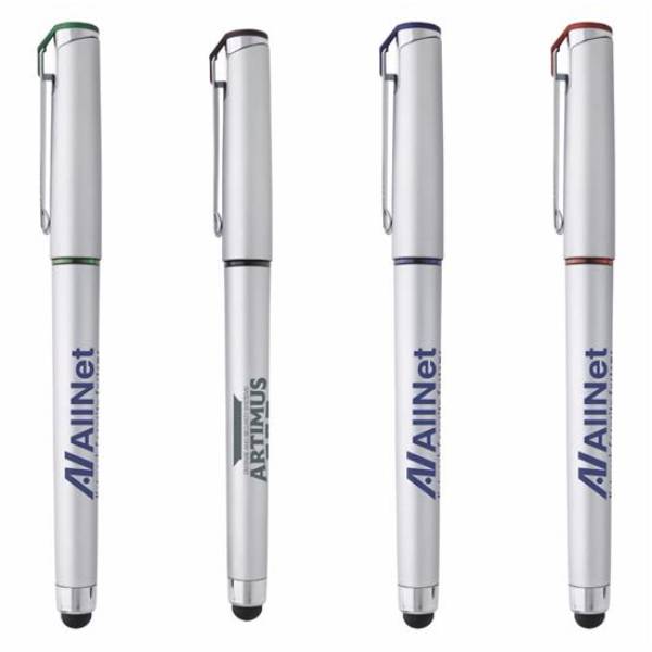 NJ Stylus Pen White Barrel  Custom Pens, Lowest Prices